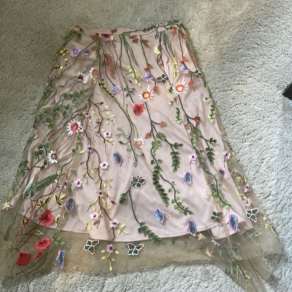 Floral skirt